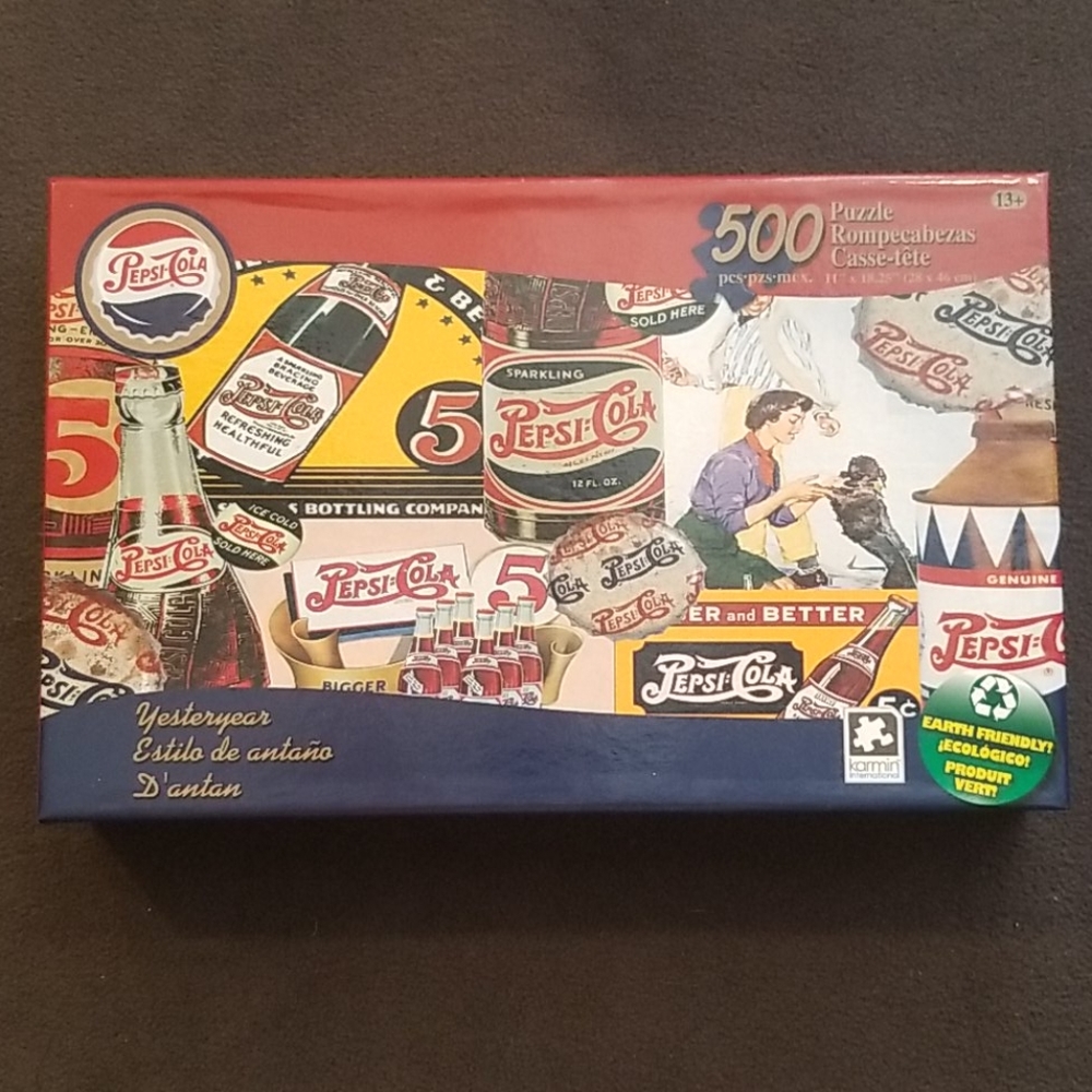 Pepsi cola 500 piece puzzle New